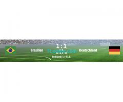 Danke! Brasilien ist Fussball OlympiaSieger 2016 1:1 5:4 gegen Deutschland
