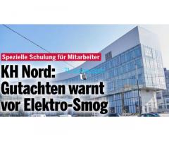 Krankenhaus Nord Gutachten warnt vor Elektro-Smog; Spezielle Schulung für Mitarbeiter;