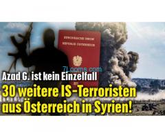 Mindestens 30 weitere IS-Terroristen aus Österreich in Syrien oder schon in Österreich sind?