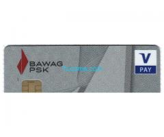 Bawag PSK Bankomat Card mit VPay 2016;