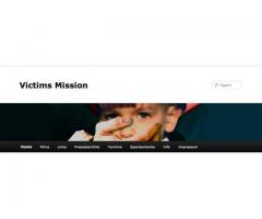 VICTIMS MISSION CHARITY; www.victimsmission.com; Demonstration 18.12.12 15:00 Wien Stephansplatz