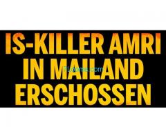 IS Killer Anis Amri von aufopfernden jungen italienischen Polizisten erschossen!