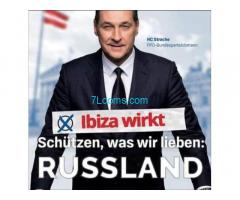 HC Strache; Ibiza wirkt; Schützen, was wir lieben: Russland!