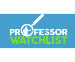 Die amerikanische Professoren Watchlist http://www.professorwatchlist.org;