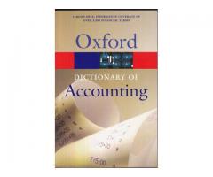 Oxford Dictionary of Accounting; Jargon free, Informative coverage of over 3500 financial terms