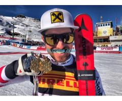 Danke Marcel Hirscher! Weltmeister Slalom St. Moritz 2017; Danke Manuell Feller! VizeWeltmeister!