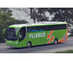 FlixBus-Lenker konsumierte Cannabis Drogen, aus dem Autobus bei aus dem Bus geholt!