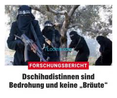 Forschungsbericht Dschihadistinnen sind Bedrohung und keine „Bräute“ !