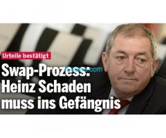 440 Millionen Euro SteuerGeld verzockt Hr. Heinz Schaden und dafür will er 1 Jahr Fussfessel!