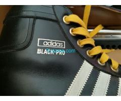 Eishockey Schuhe Adidas Black-Pro; der Nostalgie Eishockey Schuh;