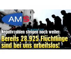 weil wir 28.925 arbeitslos gemeldete Invasoren in Österreich haben!