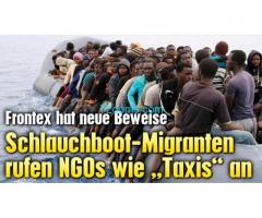 NGO´s arbeiten als Taxis für Schlauchbootflüchtlinge! Eine Sauerrei!