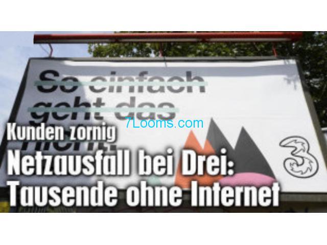 170615 - 170616 Netzaufall bei Drei Österreich; Internet geht nicht!