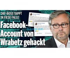 ORF Generaldirektor tappt in miese Falle! Facebook-Account von Alexander Wrabetz gehackt!