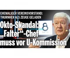 Okto TV Sender Skandal Falter Chef Thurnher muss vor U-Kommision als Zeuge aussagen!