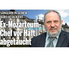 Siegfried Mauser ehemalige Rektor des Salzburger Mozarteums auf der Flucht vor Haftantritt?