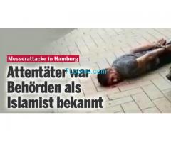 Der Überwachungswahnsinn ! Der Attentäter von Hamburg war den Behörden bekannt!