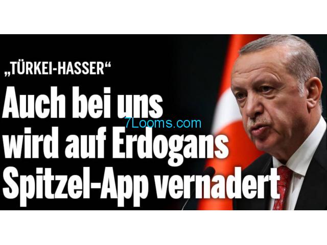 Sultan :( Erdogan spitzelt mit Faschisten-App in Österreich die Bürger aus!