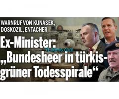 Ex-Verteidigungsminister von Österreich; Das Bundesheer ist in türkis-grüner Todespirale!!!
