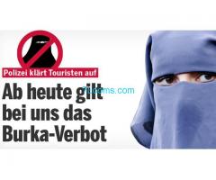 Ab heute gilt das BurkaVerbot und generelles Vermummungsverbot in Österreich!