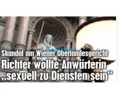 wir am Oberlandesgericht in Wien Richter haben die Sexuelle Dienstleistungen Richterinnen anbieten!
