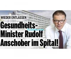 Gesundheitsminister Rudolf Anschober, kurzzeitig in Psychiatrie? Er ist wieder entlassen!