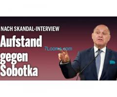 Noch Nationalratspräsident von Österreich  Sobotka ist nicht REDLICH und Rücktrittsreif jetzt!