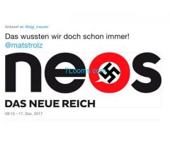 Was will uns die SPÖ Sigried Maurer mit dem adaptieren Neos Logo sagen?