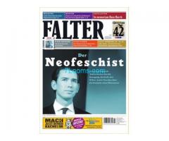 Die Linke Zeitung Falter tituliert Kurz als NEOFESCHIST; Der Presserat schaut zu und tut nichts...