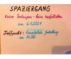 Gesundheitsmechaniker Spaziergang 06.01.2020 14:00 Hauptplatz Judenburg; Keine Corona Impfung!