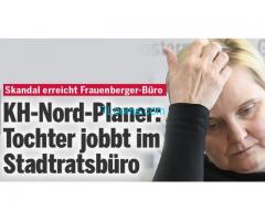 KH-Nord Planer Tochter jobt im Stadtratsbüro; Skandal erreicht Frauenberger Büro!