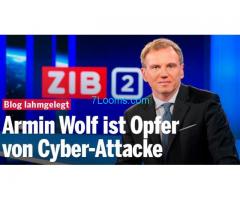 Armin Wolf das Cyber-Attacken Opfer;