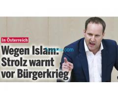 In Österreich wegen Islam Neos Strolz warnt vor Bürgerkrieg!
