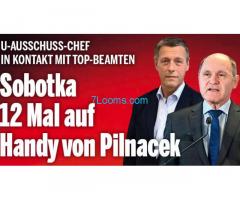 Österreichischer Parlamentspräsident Wolfgang Sobotka 12 mal auf Handy von Christian Pilnacek;