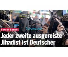 Schock Bericht Jeder zweite ausgereiste Jihadist ist Deutscher!