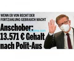 13.571 Euro Gehalt für den Kindergärtner EX Gesundheitsminister Rudolf Anschober!!