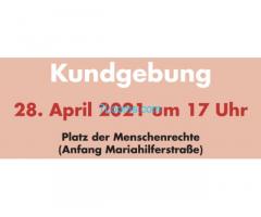 Gesundheitsmechaniker; Wien; Kundgebung 28.04.21 17:00 Platz der Menschenrechte !