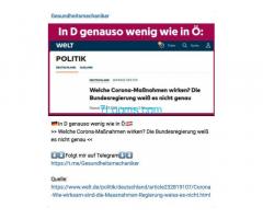 Gesundheitsmechaniker; Welche Coronamaßnahmen wirken? Die Bundesregierung weiß es nicht so genau;