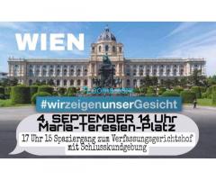Gesundheitsmechaniker; Wien; Kundgebung 04.09.21 17:15 Maria-Theresien-Platz !