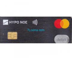 HYPO NOE Mastercard Debit ; Österreich; Austria