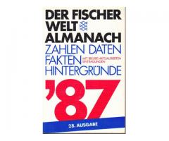 Biete: Der Fischer Welt Almanach; 1987; 28. Ausgabe