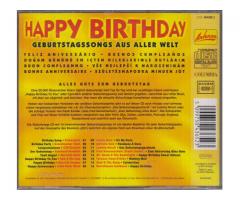 CD Happy Birthday - Geburtstagssongs aus aller Welt; Sony