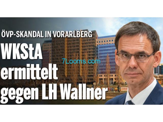 ÖVP Skandal in Vorarlberg, Wirtschafts und Korruptionsstaatsanwaltschaft ermittelt gegen LH Wallner!