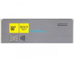Bank99 Mastercard Debit 11/2021 ; Österreich; Austria