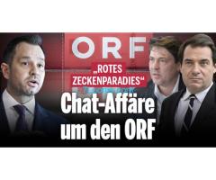 Chat Affäre beim ORF Österreichischen Rundfunk ! Rotes Zecken-Paradies !