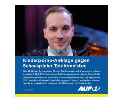 KinderPorno Anklage gegen Wiener Burgschauspieler Teichtmeister !