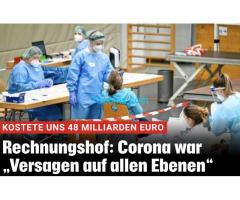 Österreichischer Rechnungshof: Corona ware ein Versagen auf allen Ebenen !