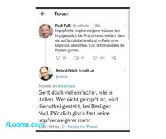 Rudi Fussi .., Robert Misik können WEG .. diese ewigen Hetzer !