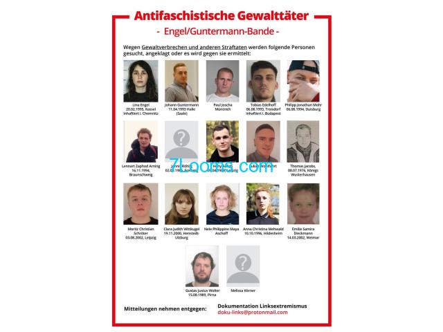Antifaschistische Gewalttäter ! Engel Guntermann Bande !