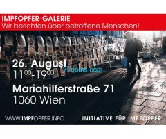 Impfopfer Galerie 26. August 2023 11:00 - 19:00 Mariahilferstraße 71 1060 Wien !